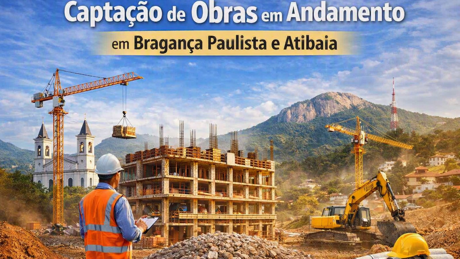 Como captar clientes em construcao em Atibaia e Braganca Paulista