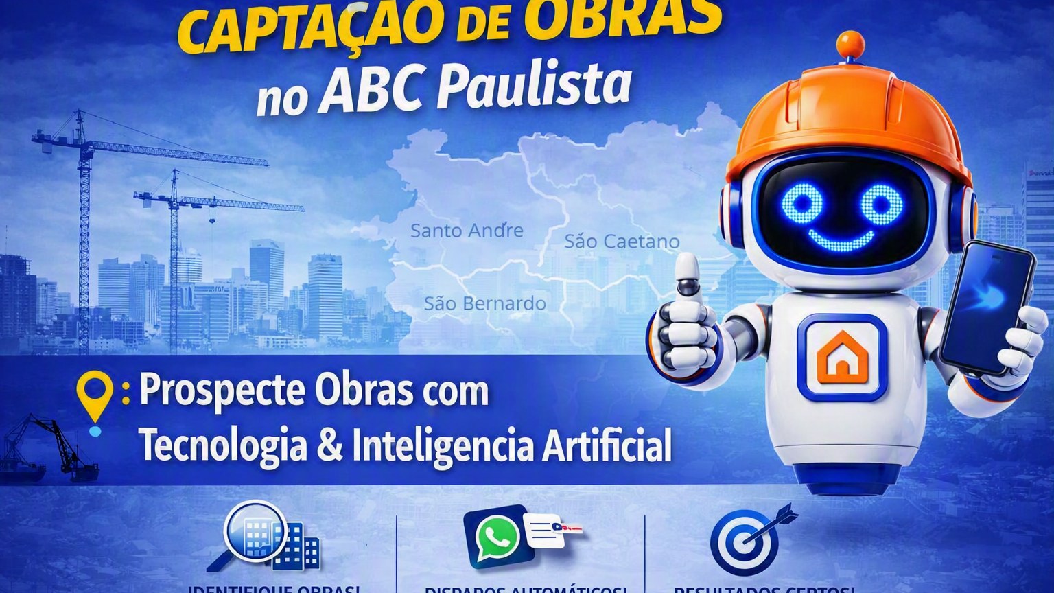 Como conseguir novos clientes em construções no ABC Paulista através da Captação de Obras e listas de leads da construção