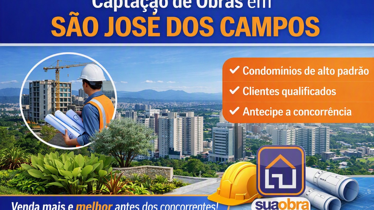 Captacao de obras em sao jose dos campos: como essa pratica diaria ajuda trazer novos clientes todos os dias