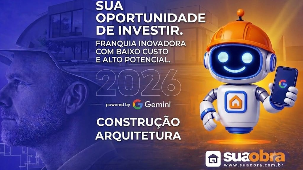Conheça a franquia que revoluciona a construção civil . Com operação enxuta e sem necessidade de estrutura suaobra.com.br usa ia e inteligência de mercado